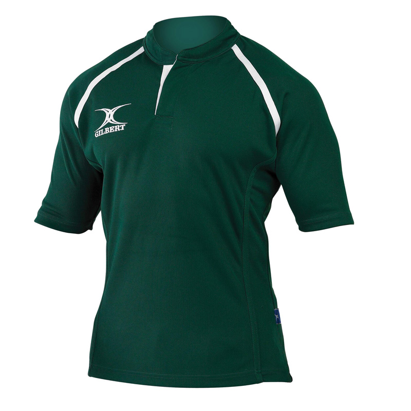 Gilbert Xact Match Rugby Shirt Plain